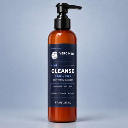 Core Cleanse — Sage + Shea Daily Facial Cleanser • 8 fl oz